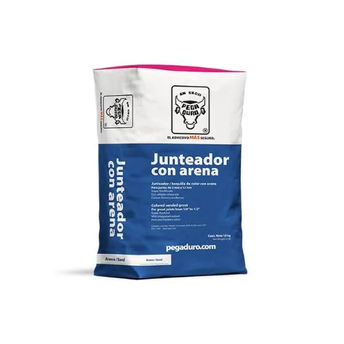 JUNTEADOR BLANCO C/ ARENA 10 kg  PEGADURO Imagen