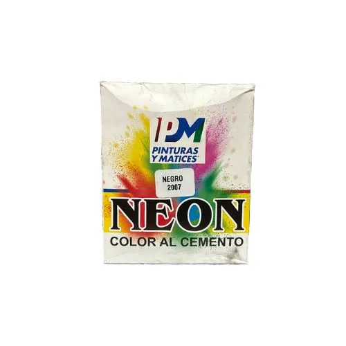 COLOR PARA CEMENTO ROJO OXIDO 1 kg   NEON